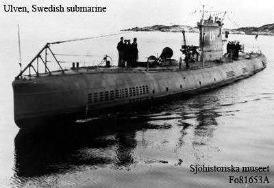Swedish submarine Ulven